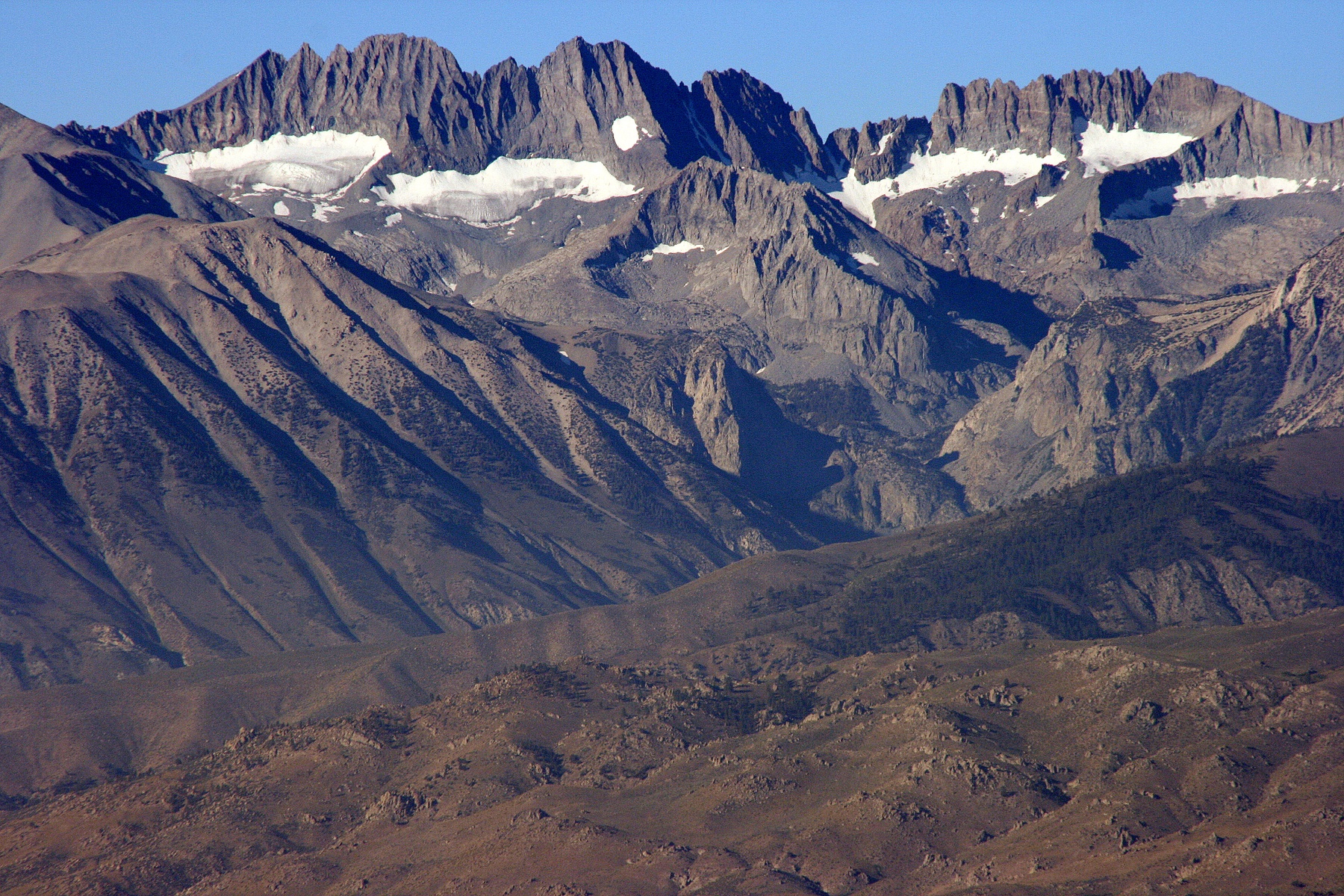 Sierra Nevada crest, CA